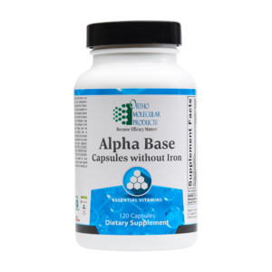 Alpha Base Capsules without Iron