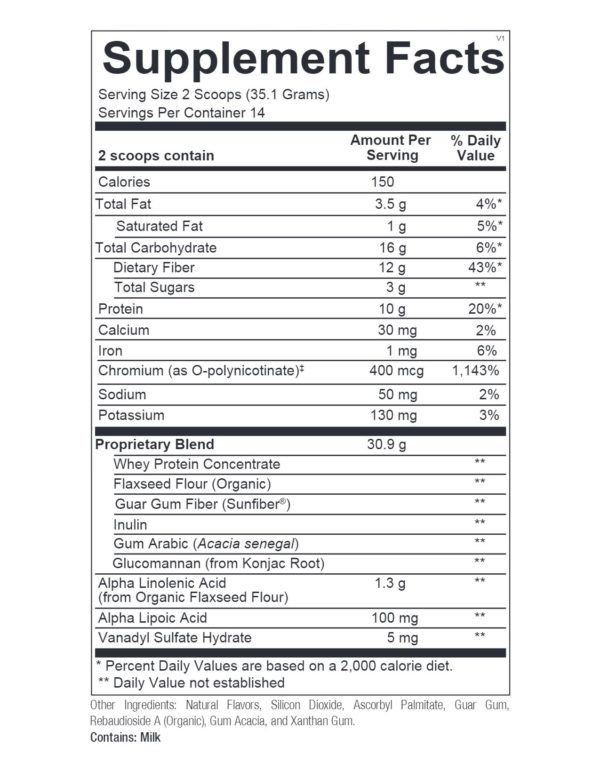 GlycemaCORE Whey Protein Vanilla
