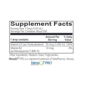 Liquid Vitamin D3 with K2