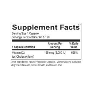 Vitamin D 5000IU
