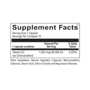 Vitamin D3 50,000 IU